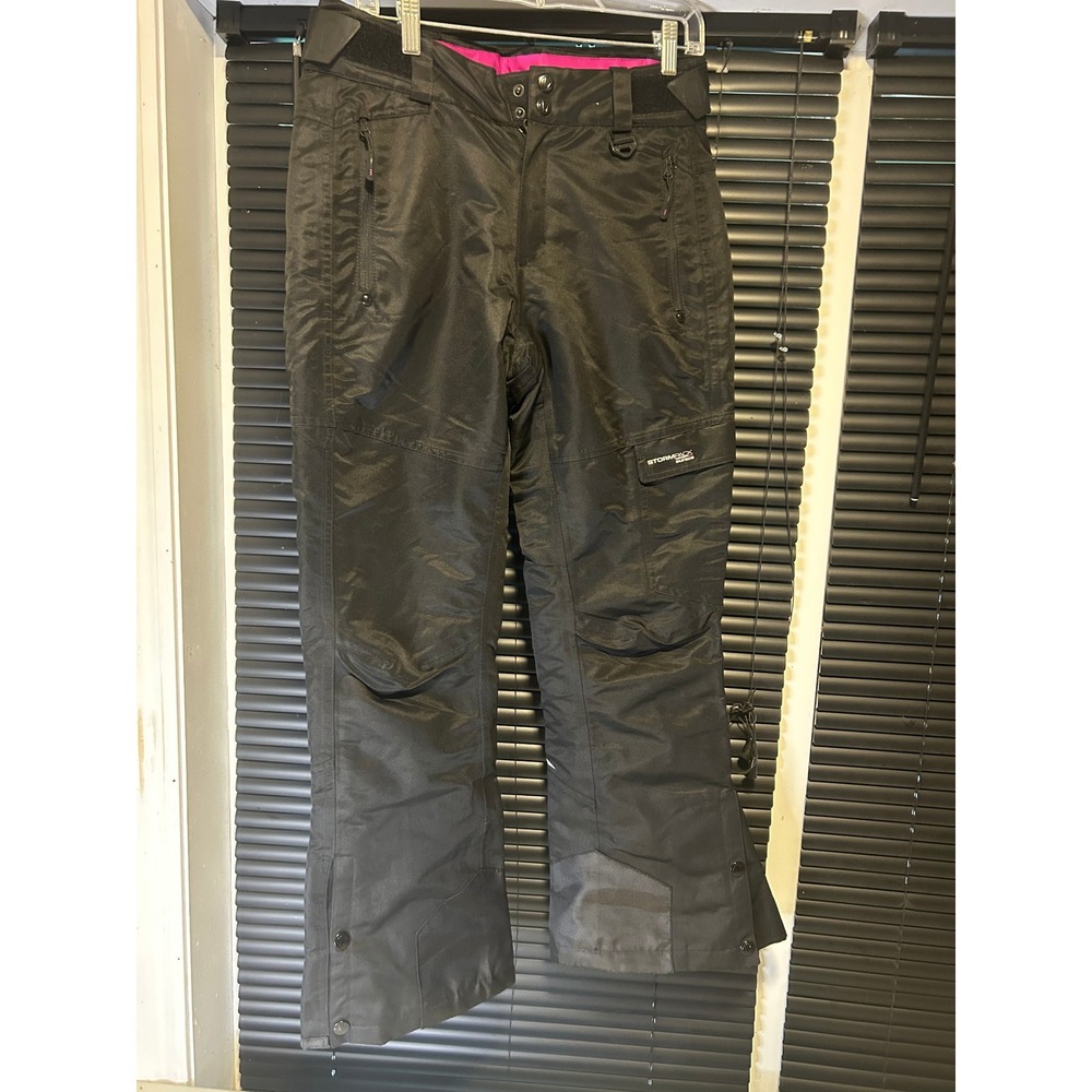 Sunice Stormpack Snow Pant Women XS Black Insulated Ski Snowboard Winter 1043568